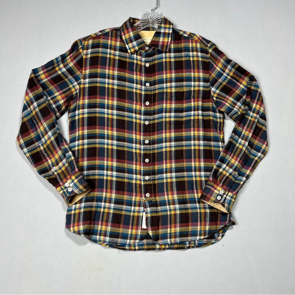 Rag & Bone Tailored Workwear Casual Button Down Shirt Men’s Long Sleeve Size S